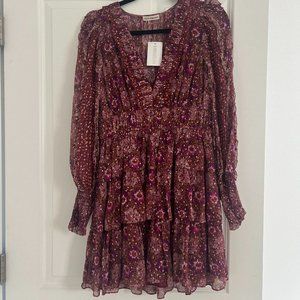 Ulla Johnson Floral Mini Dress - SMALL/ Size 4